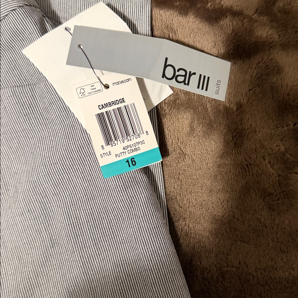 Bar iii women stripped Wide Leg Pull On Pants